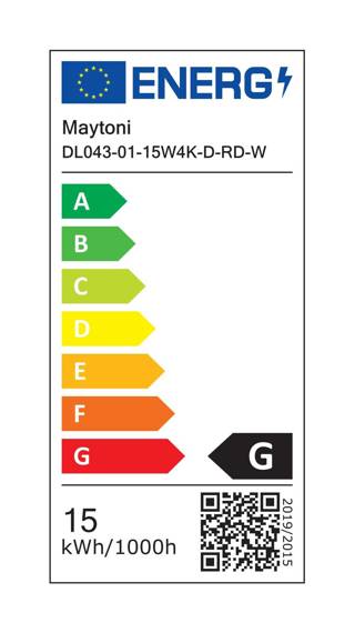 Spot sufitowy Alfa LED biały (DL043-01-15W4K-D-RD-W) - Maytoni